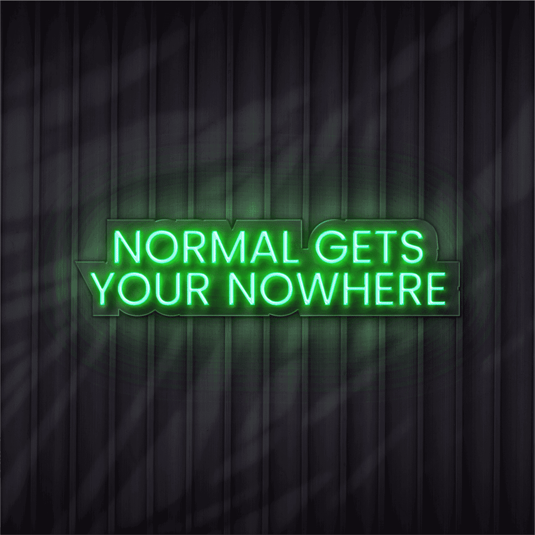 Normal gets neon sign