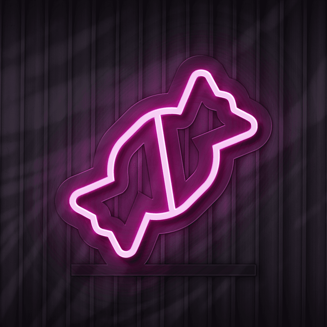 Sweet Candy neon sign