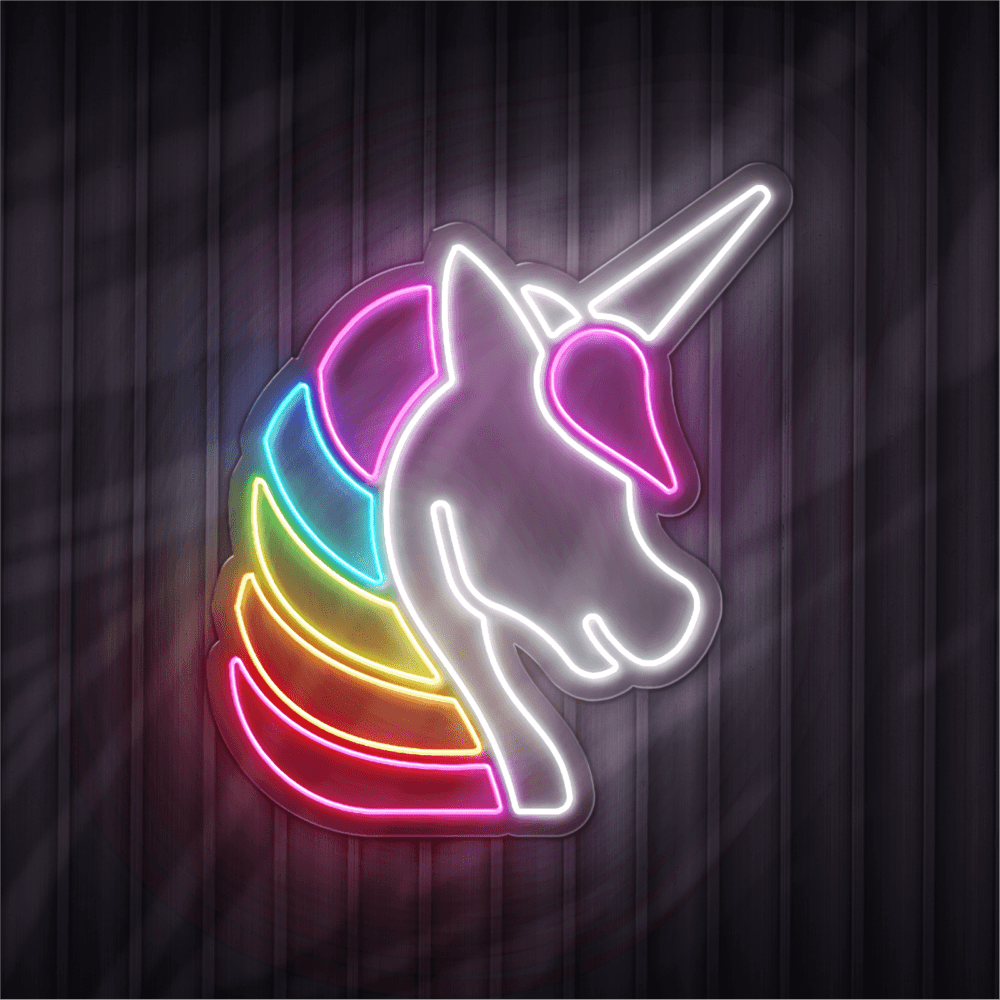 Unicorn neon sign