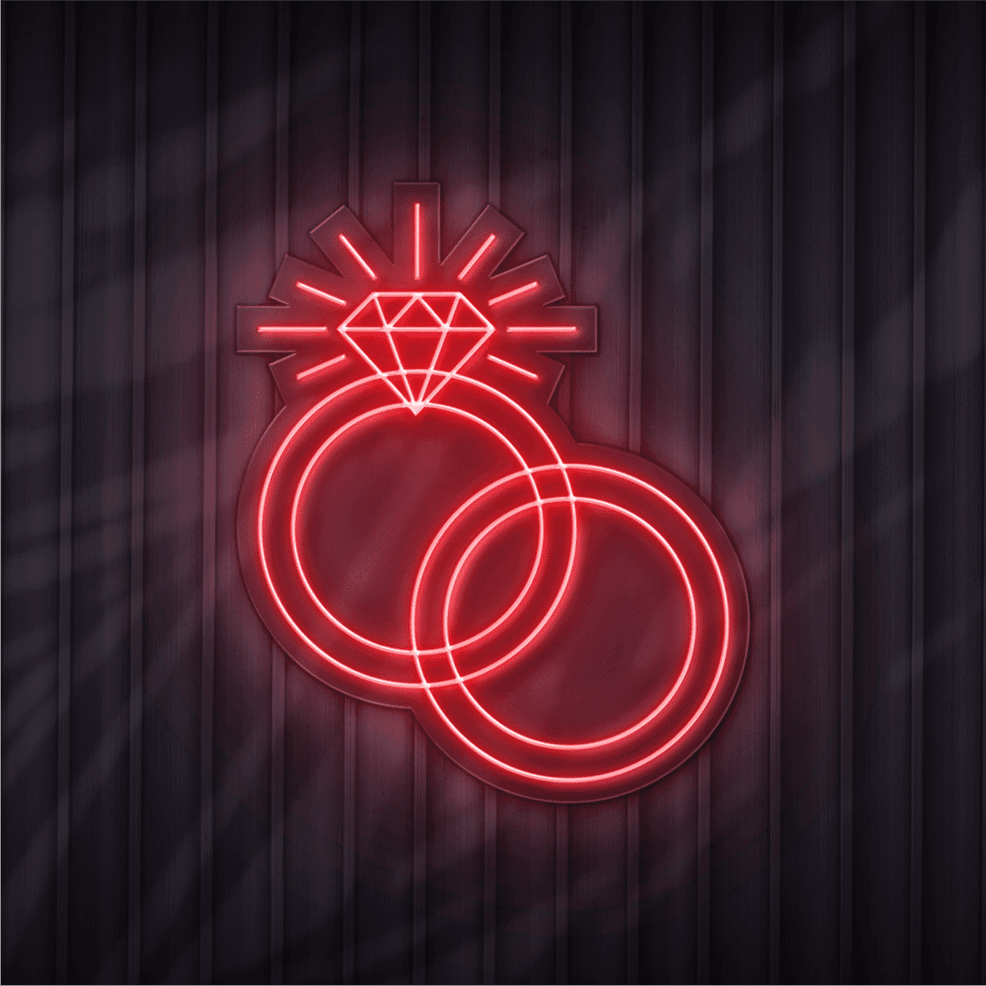diamont neon sign