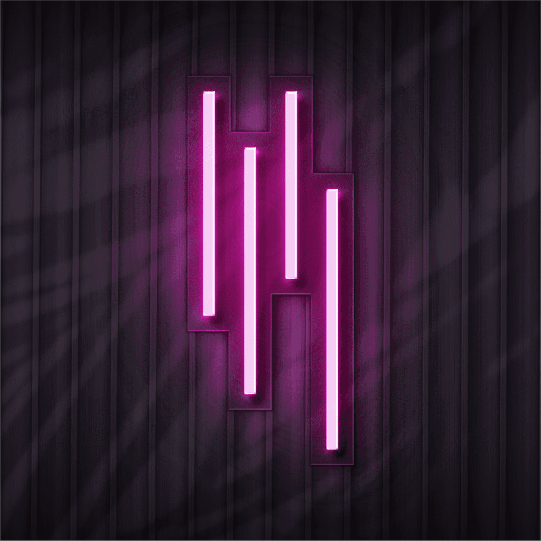 lines neon sign