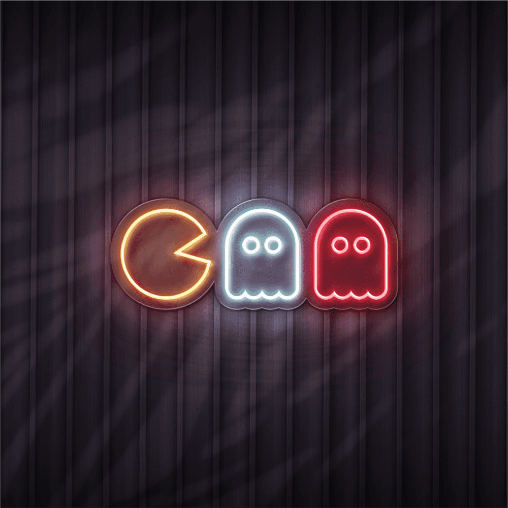 poco man neon sign