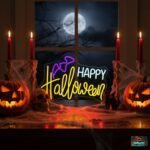 Happy Halloween Neon Sign