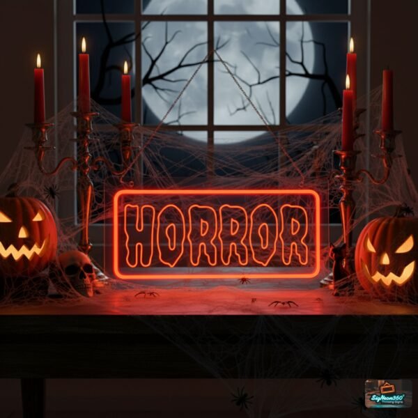 horror-neon-sign-horror-movie-room-decor