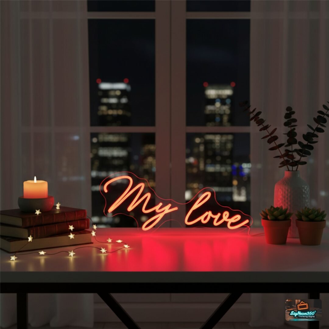 My Love Neon Sign - Wedding Neon Sign