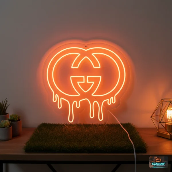 Dripping Gucci Neon Sign
