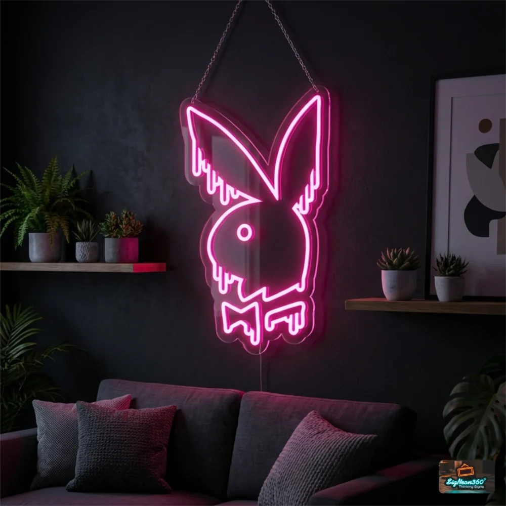 Bonnie Rabbit Neon Sign Bunny Neon Sign - Signeon 360