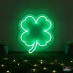 Four-Leaf Clover Neon Sign