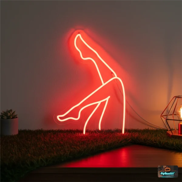 Ladies Legs Neon Sign