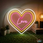 Love Heart Neon Sign