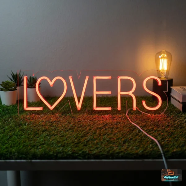 Lovers Neon Sign