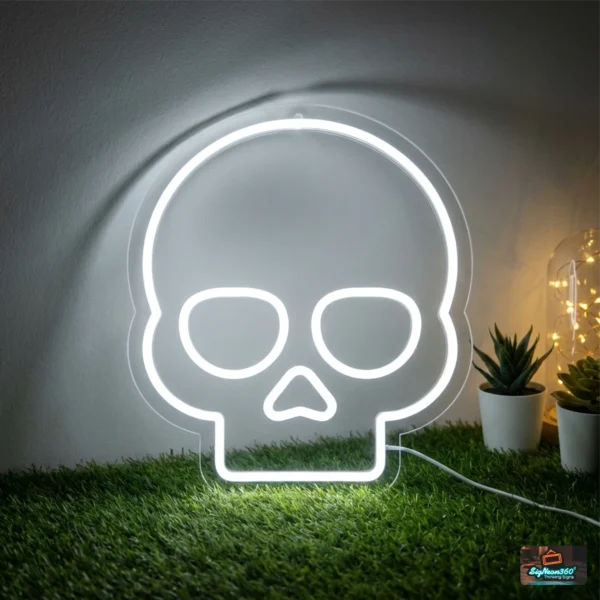 Skull Neon Sign