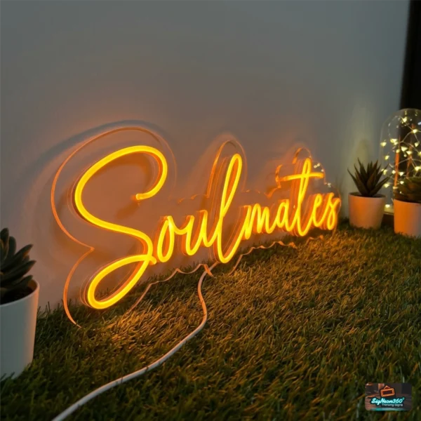 Soulmates Neon Sign