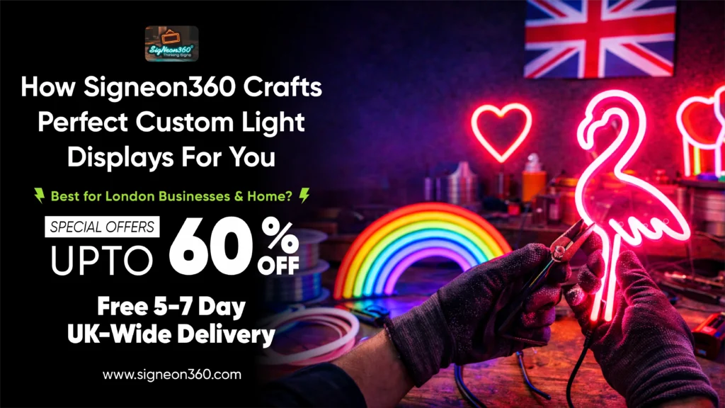 How Signeon360 Crafts Perfect Custom Light Displays For You