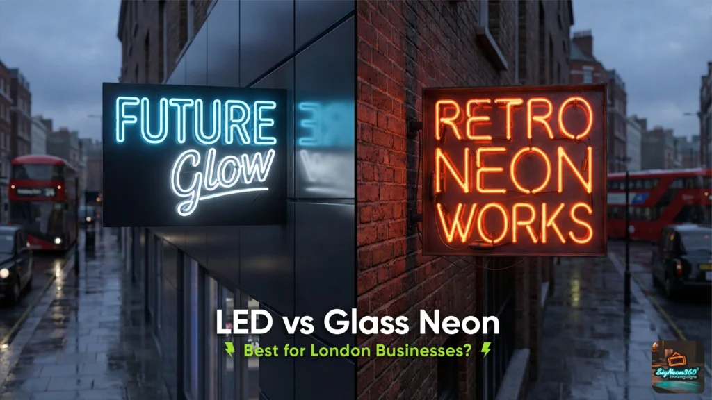 LED vs Glass Neon