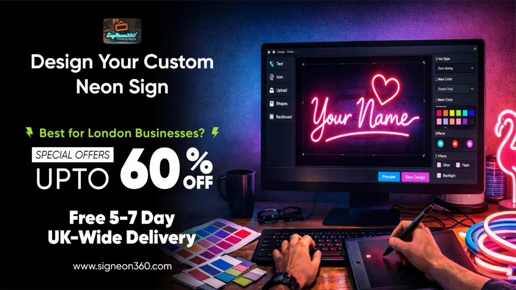 design your custom neon sign