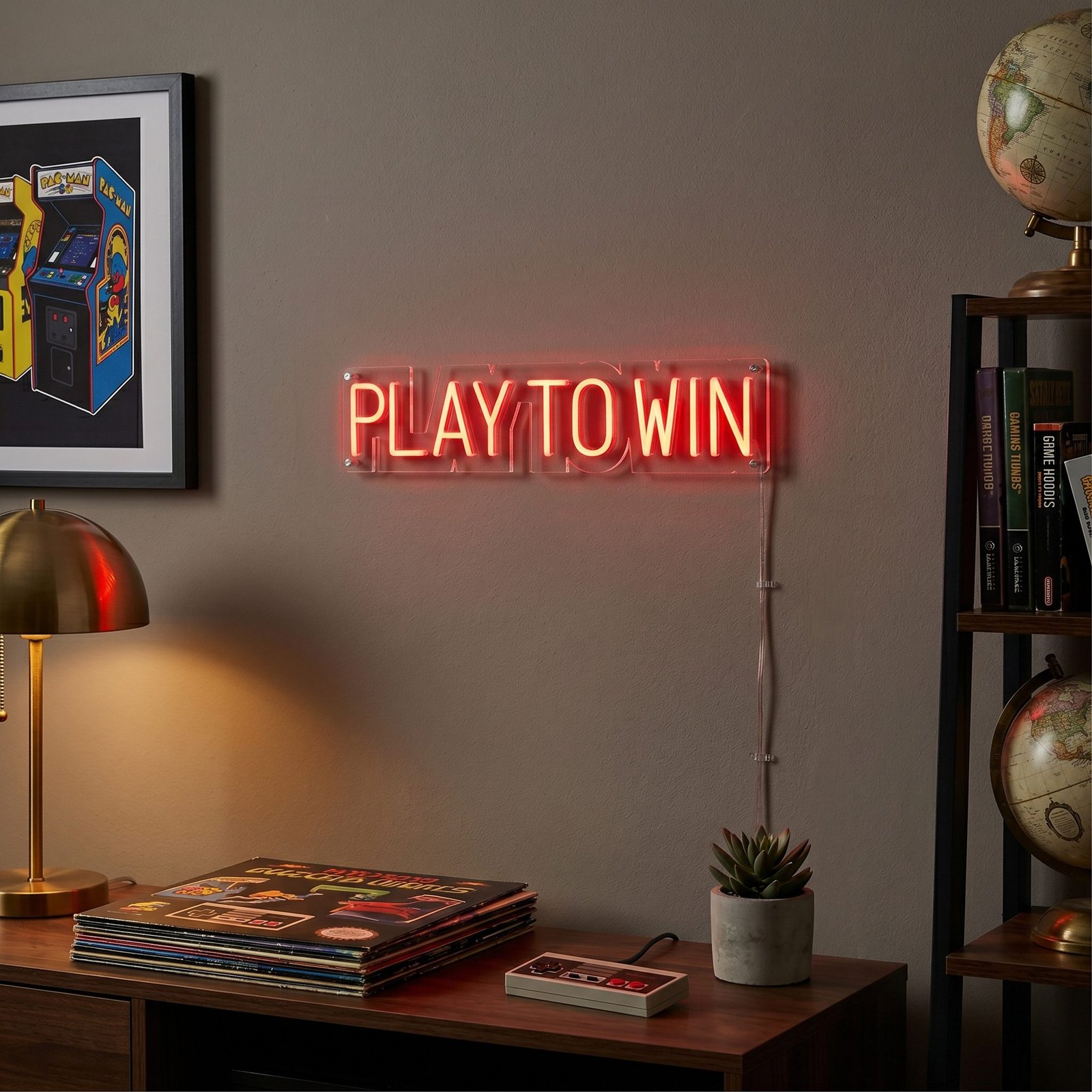 Play To Win Gaming Neon Light 5 play to win neon sign in london uk