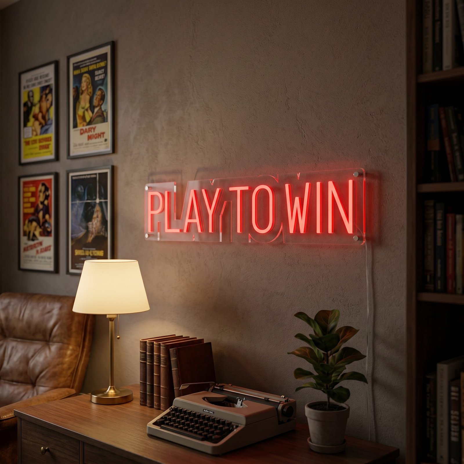 Play To Win Gaming Neon Light 4 play to win neon sign london